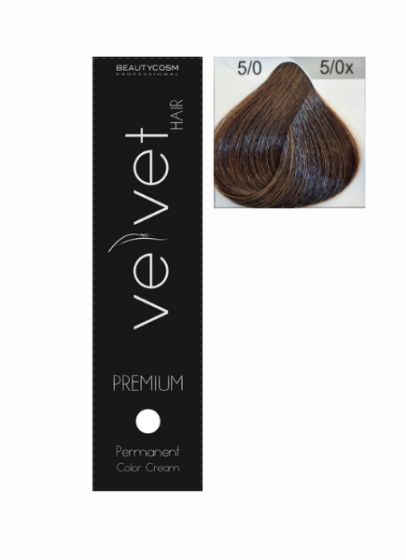 Velvet Premium  5-0 Καστανό Ανοιχτό