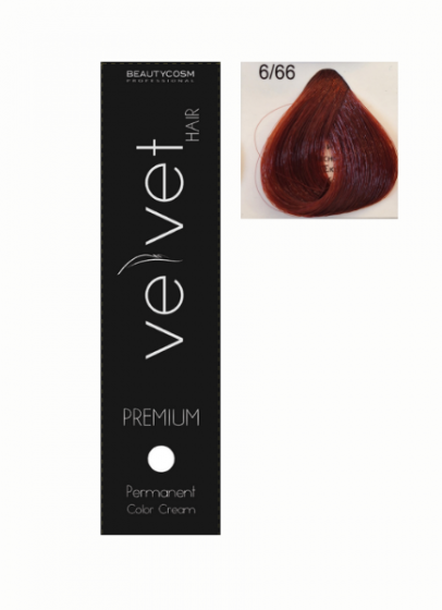 Velvet Premium  6-66 Ξανθό Σκούρο Έντονο Κόκκινο