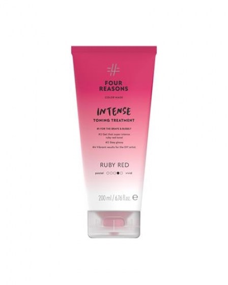 Four Reasons Color Mask Intense Toning Treatment Ruby Red 200ml