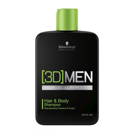 Schwarzkopf [3D]Men Hair & Body Shampoo 250 ml